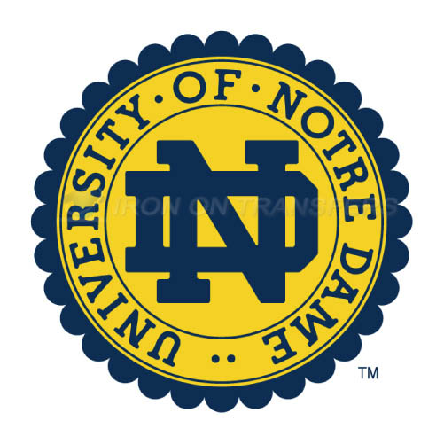 Notre Dame Fighting Irish Logo T-shirts Iron On Transfers N5716 - Click Image to Close